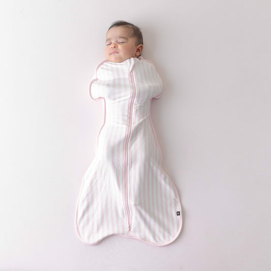 Kyte Baby Swaddle Bag in Small Sakura Stripe 0.5