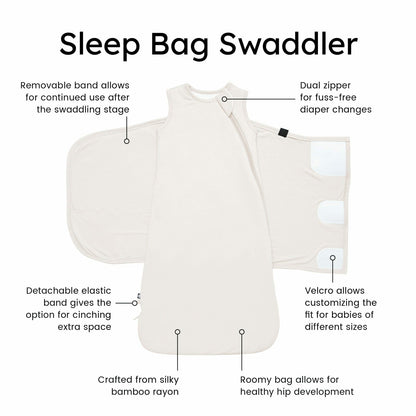 Kyte Baby Sleep Bag Swaddler in Oat