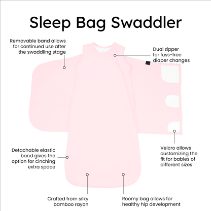 Kyte Baby Sleep Bag Swaddler in Sakura