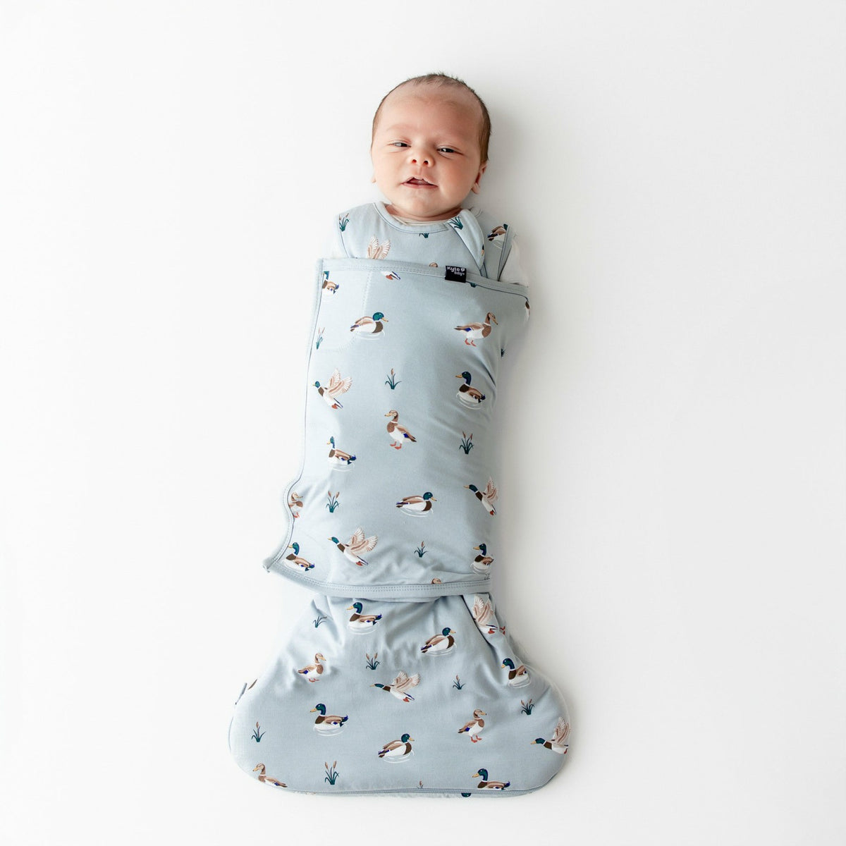 Kyte Baby Sleep Bag Swaddler in Mallard Duck 1.0
