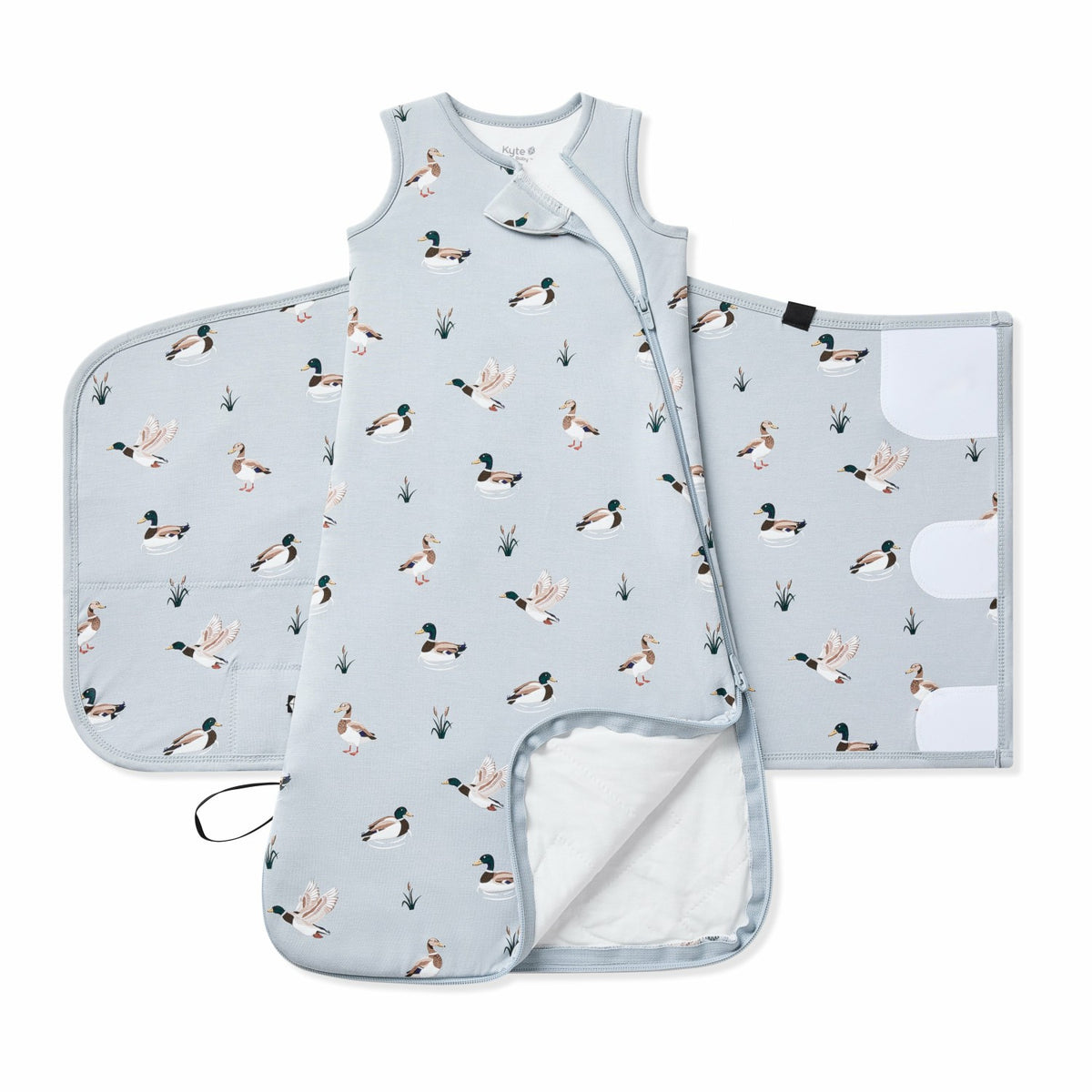 Kyte Baby Sleep Bag Swaddler in Mallard Duck 1.0