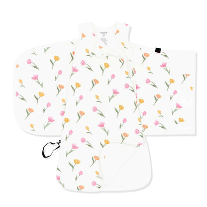 Kyte Baby Sleep Bag Swaddler in Tulip 1.0