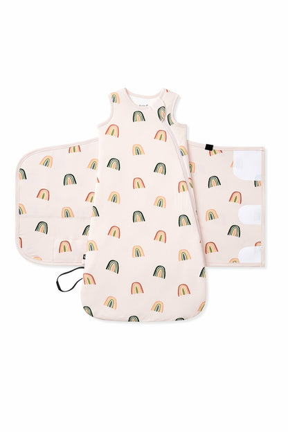 Kyte Baby Sleep Bag Swaddler in Retro Rainbow 1.0