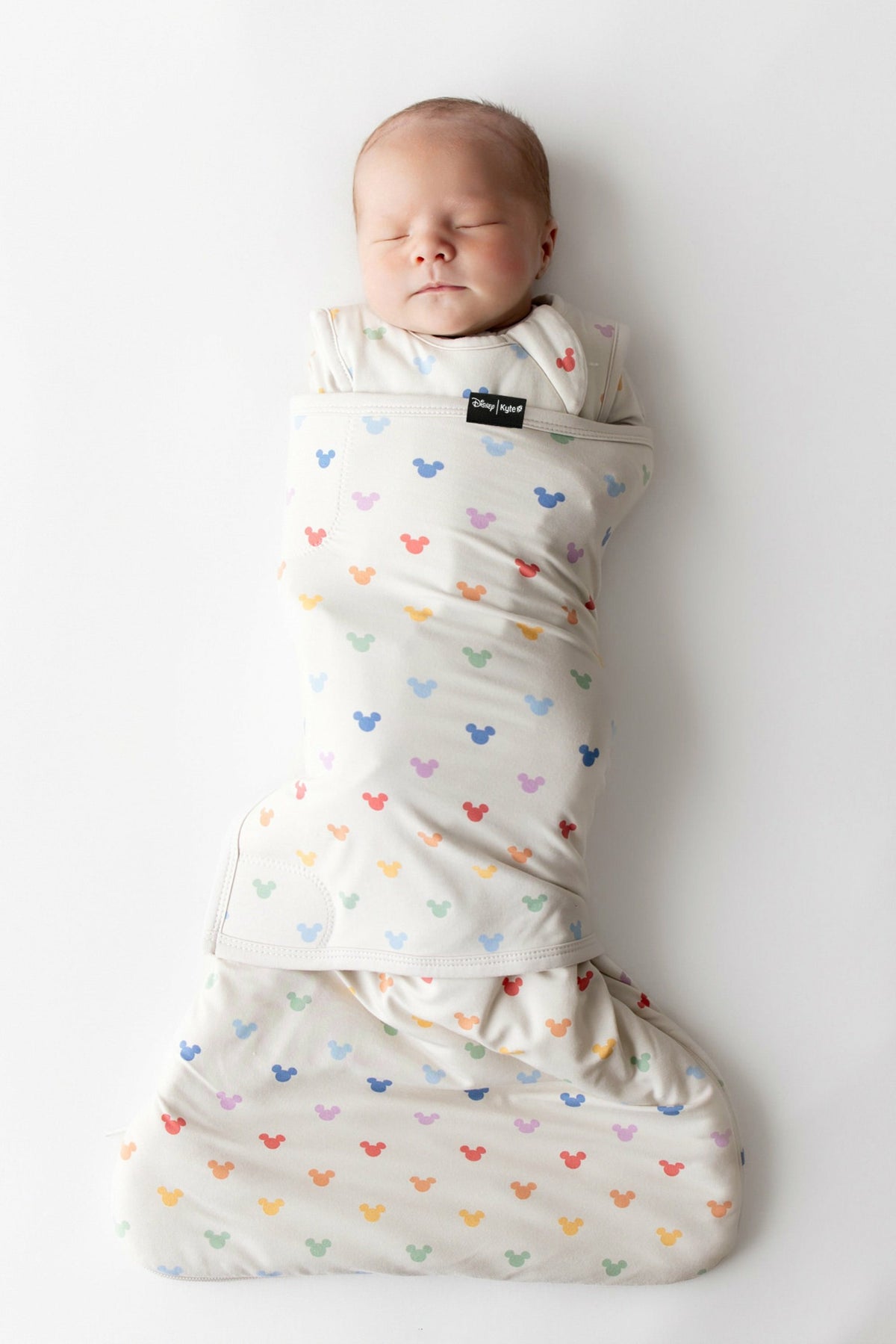 Kyte Baby Sleep Bag Swaddler in Pastel Mickey Mouse 1.0
