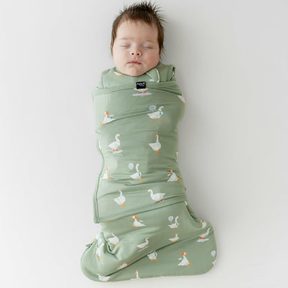 Kyte Baby Sleep Bag Swaddler in Silly Goose 1.0