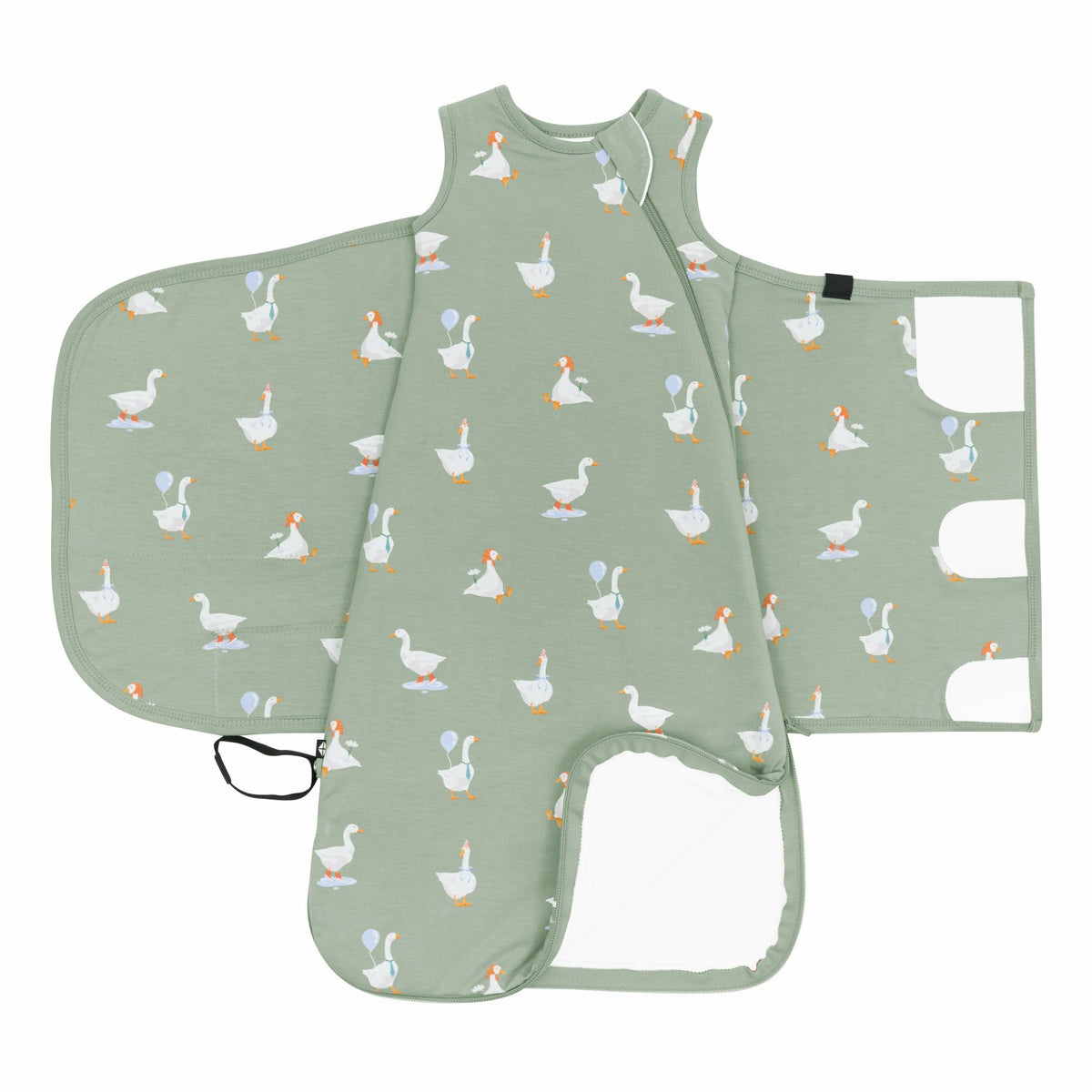 Kyte Baby Sleep Bag Swaddler in Silly Goose 1.0