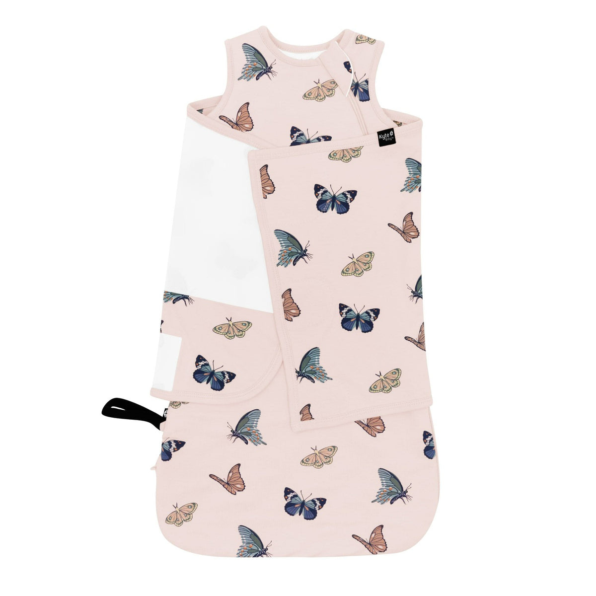 Kyte Baby Sleep Bag Swaddler in Blush Butterfly 1.0