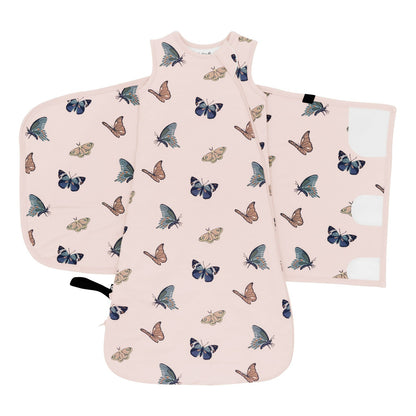 Kyte Baby Sleep Bag Swaddler in Blush Butterfly 1.0