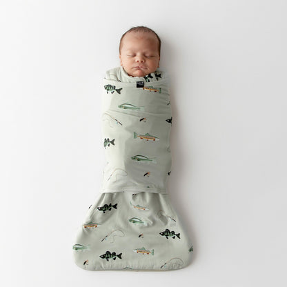 Kyte Baby Sleep Bag Swaddler in Fishing 1.0