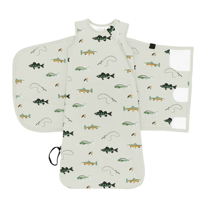 Kyte Baby Sleep Bag Swaddler in Fishing 1.0