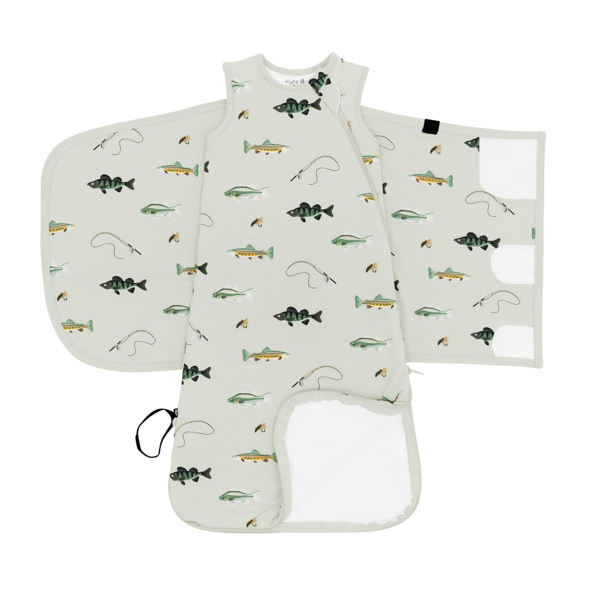 Kyte Baby Sleep Bag Swaddler in Fishing 1.0