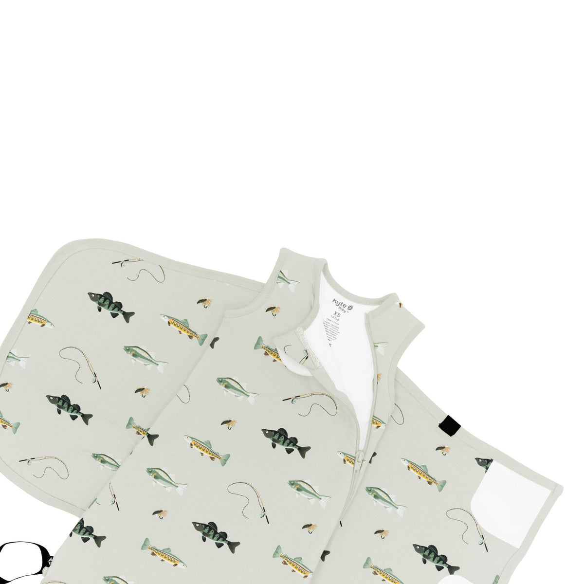 Kyte Baby Sleep Bag Swaddler in Fishing 1.0