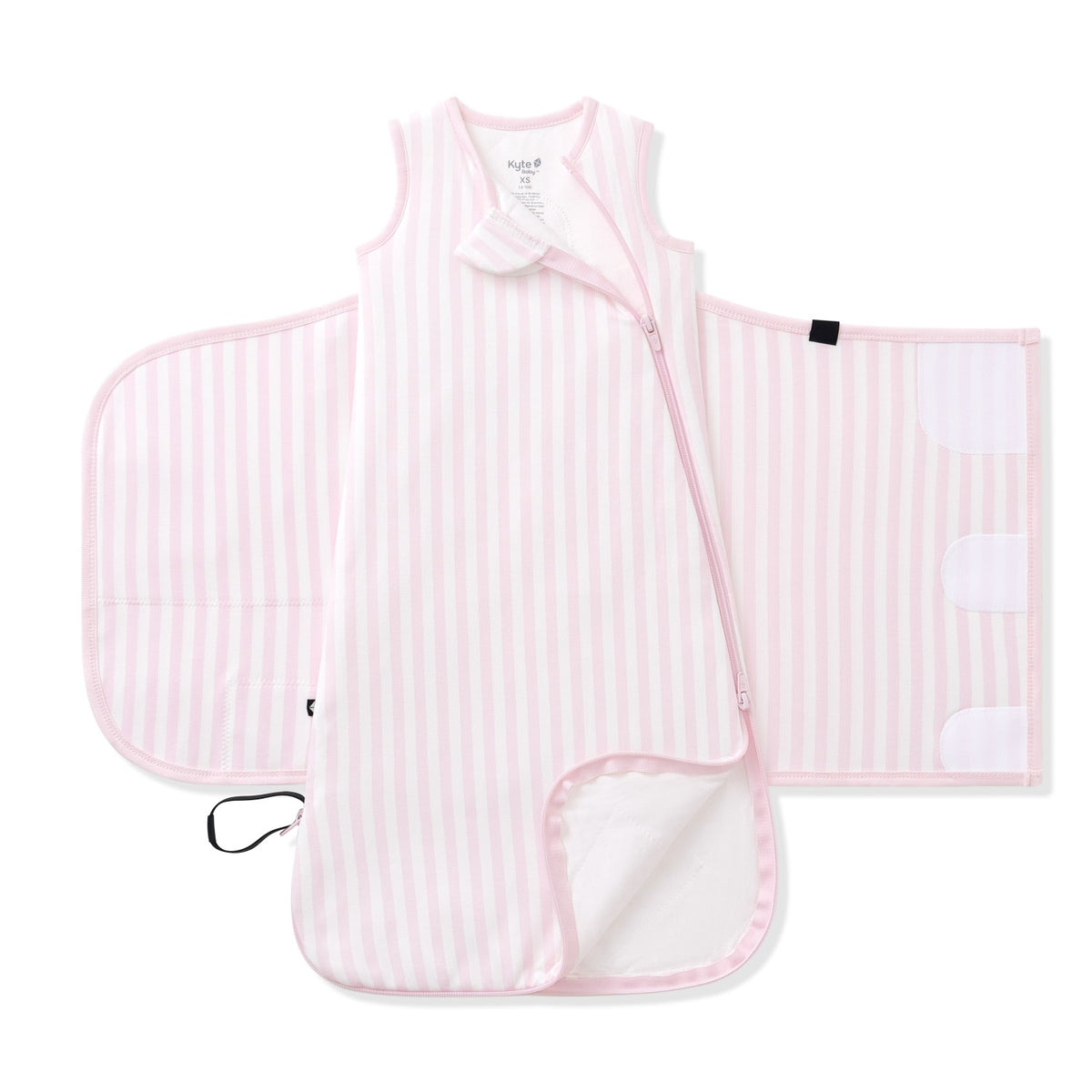 Kyte Baby Sleep Bag Swaddler in Small Sakura Stripe 1.0