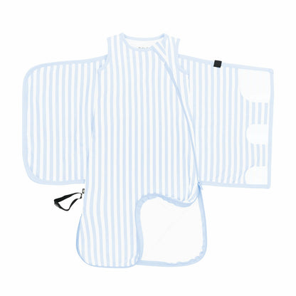 Kyte Baby Sleep Bag Swaddler in Small Mist Stripe 1.0
