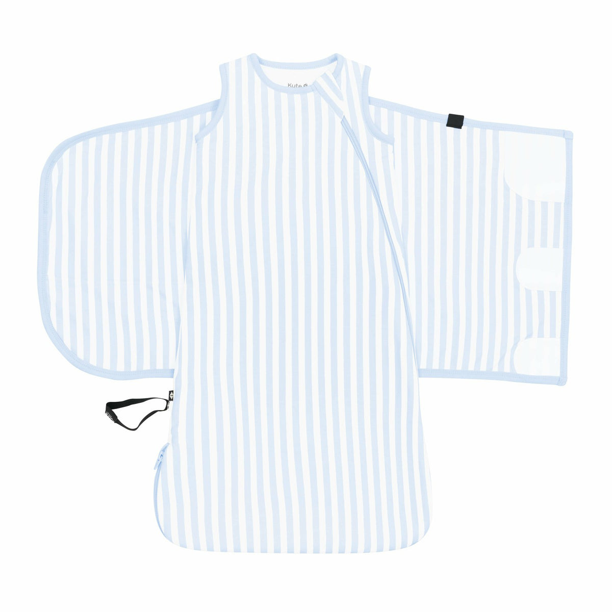 Kyte Baby Sleep Bag Swaddler in Small Mist Stripe 1.0