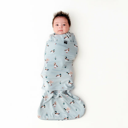 Kyte Baby Sleep Bag Swaddler in Mallard Duck 0.5