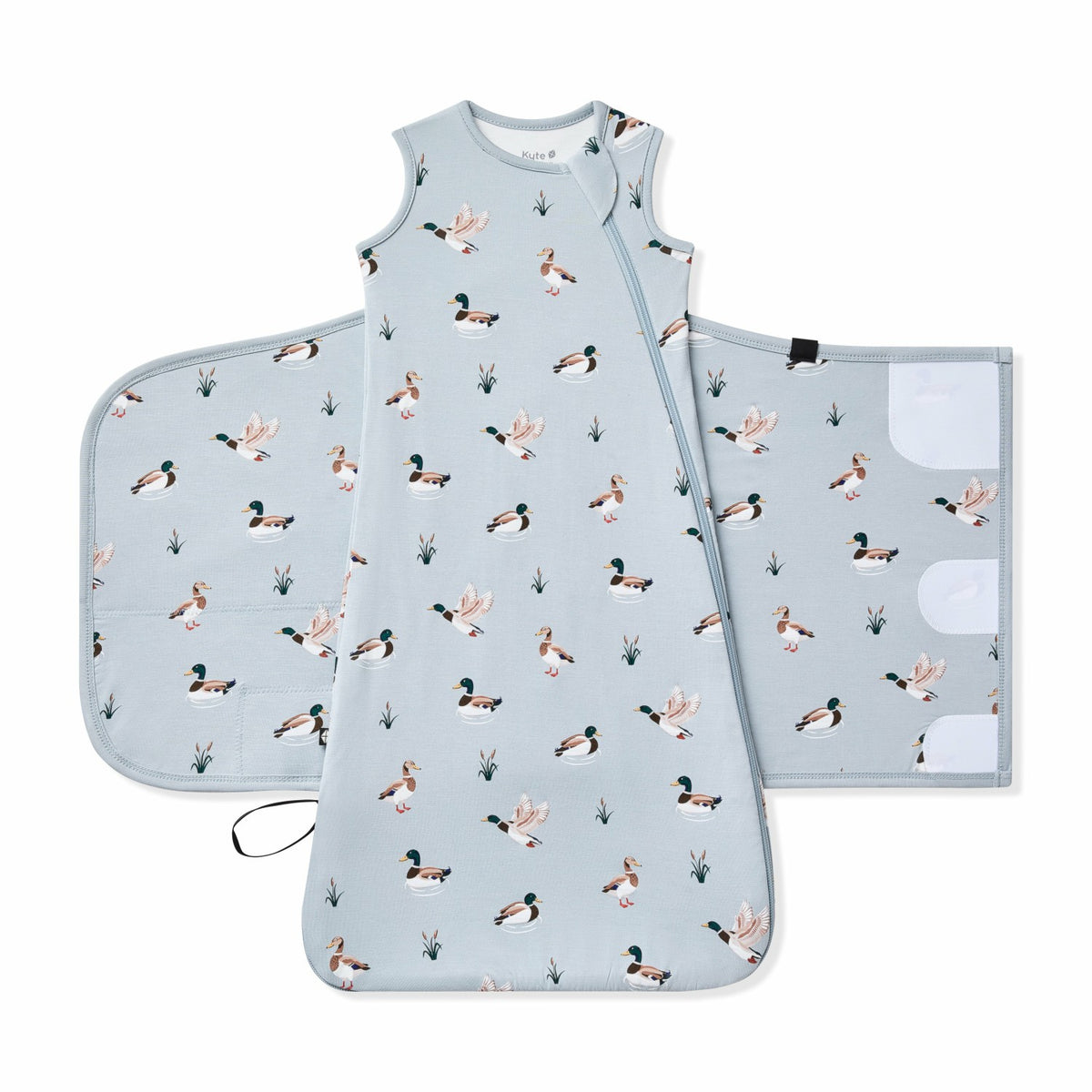 Kyte Baby Sleep Bag Swaddler in Mallard Duck 0.5