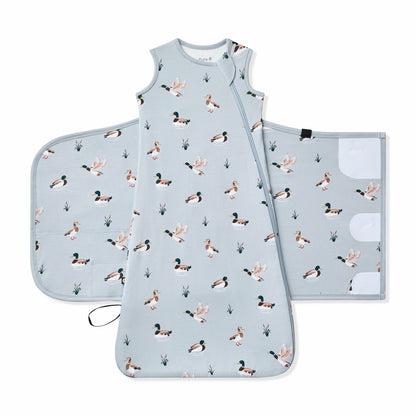 Kyte Baby Sleep Bag Swaddler in Mallard Duck 0.5