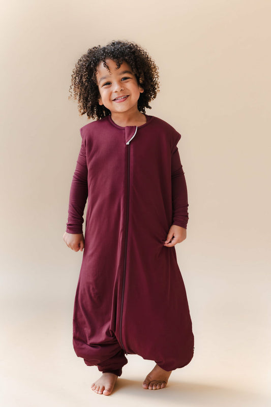 Kyte Baby Sleep Bag Walker in Burgundy 2.5
