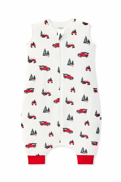 Kyte Baby Sleep Bag Walker in Holiday Tree Farm 1.0