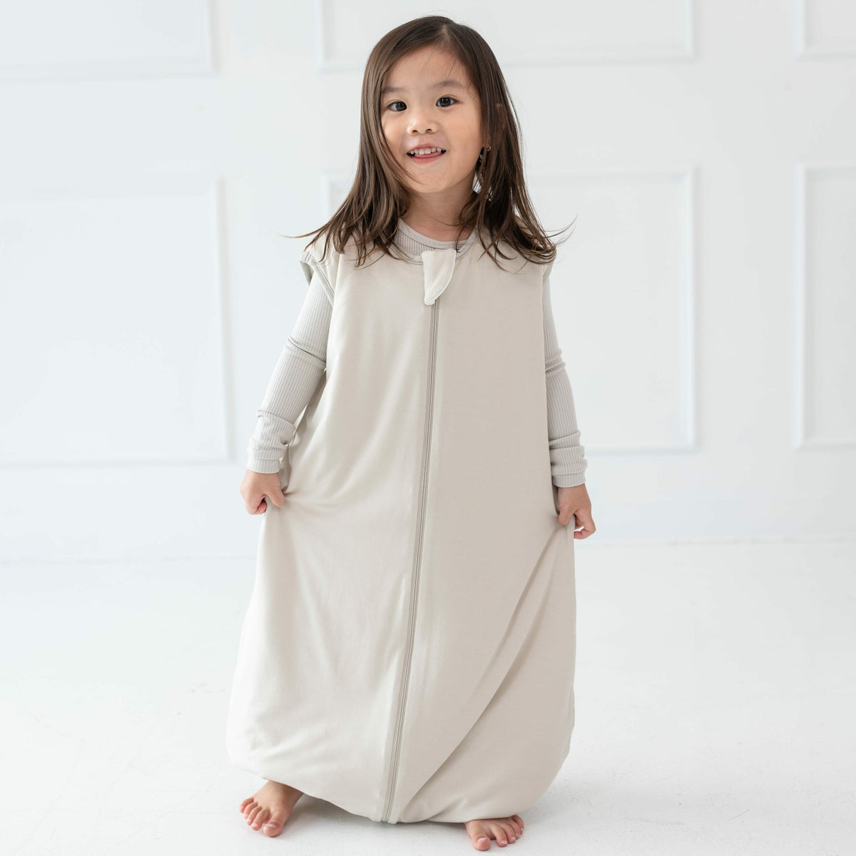 Kyte Baby Sleep Bag Walker in Oat 1.0