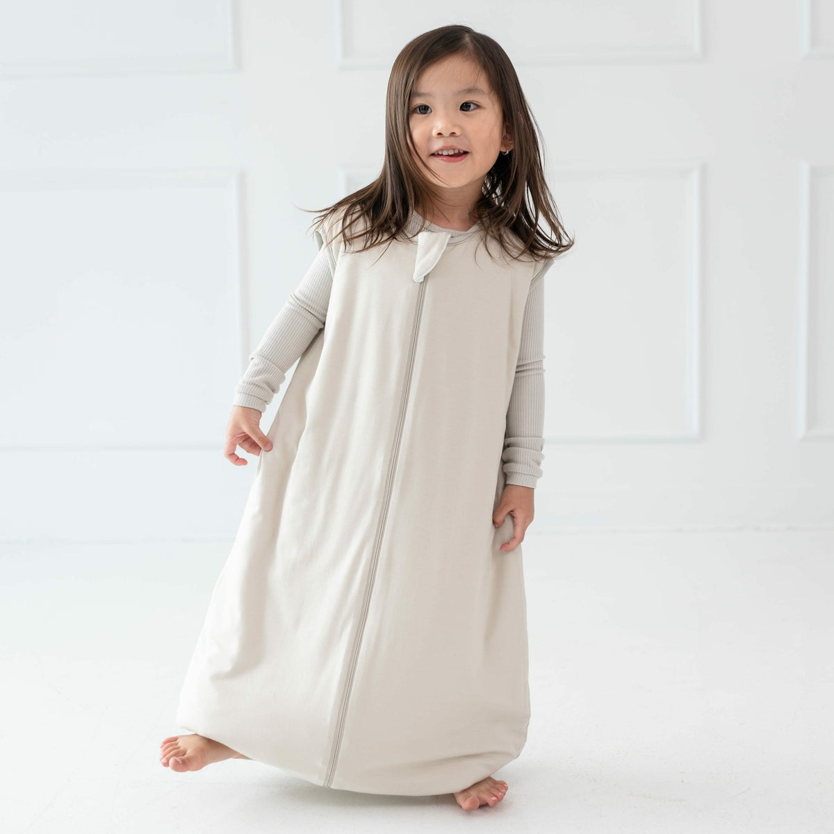Kyte Baby Sleep Bag Walker in Oat 1.0