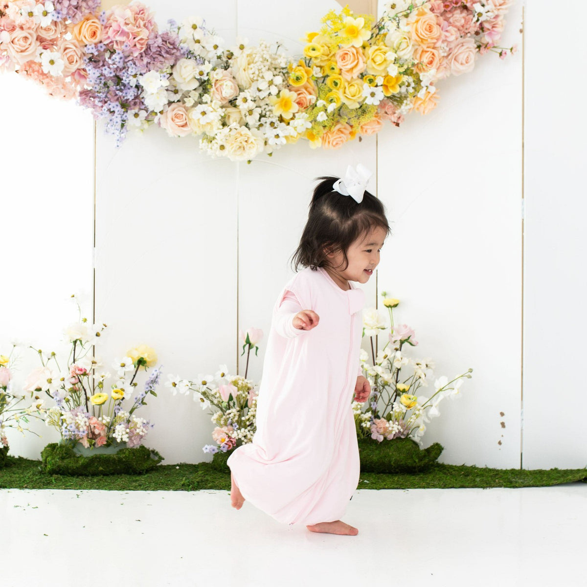 Kyte Baby Bamboo Sleep Bag Walker in Sakura 1.0 TOG