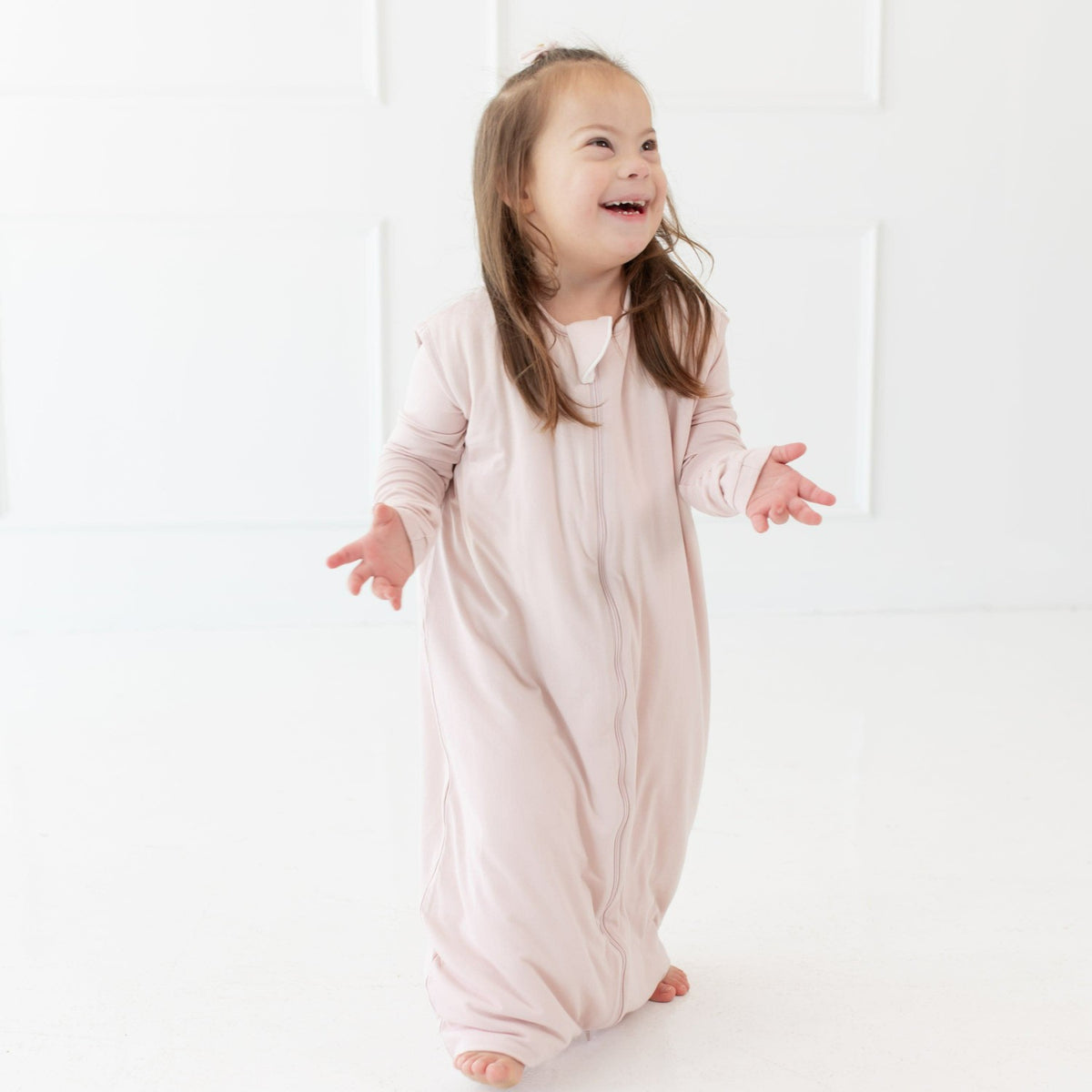Kyte Baby Sleep Bag Walker in Blush 1.0 TOG
