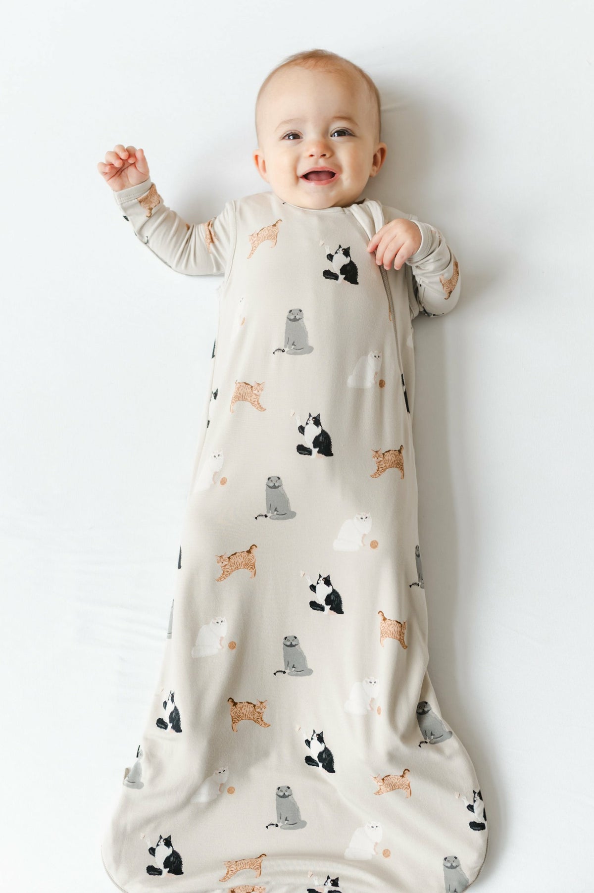 Kyte Baby Sleep Bag in Fluffy Cat 0.5