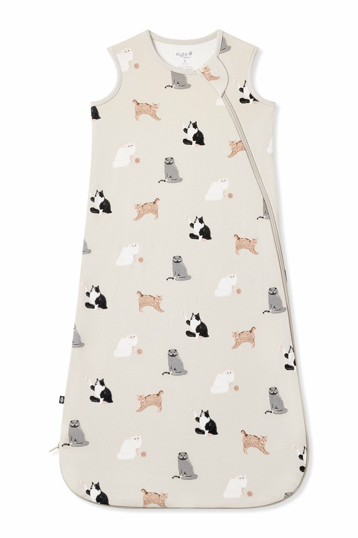 Kyte Baby Sleep Bag in Fluffy Cat 0.5