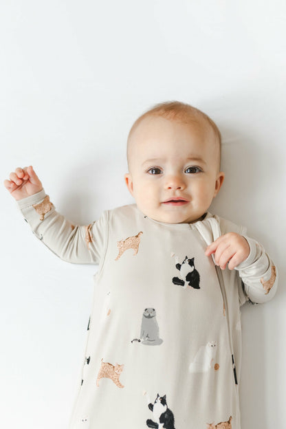 Kyte Baby Sleep Bag in Fluffy Cat 0.5