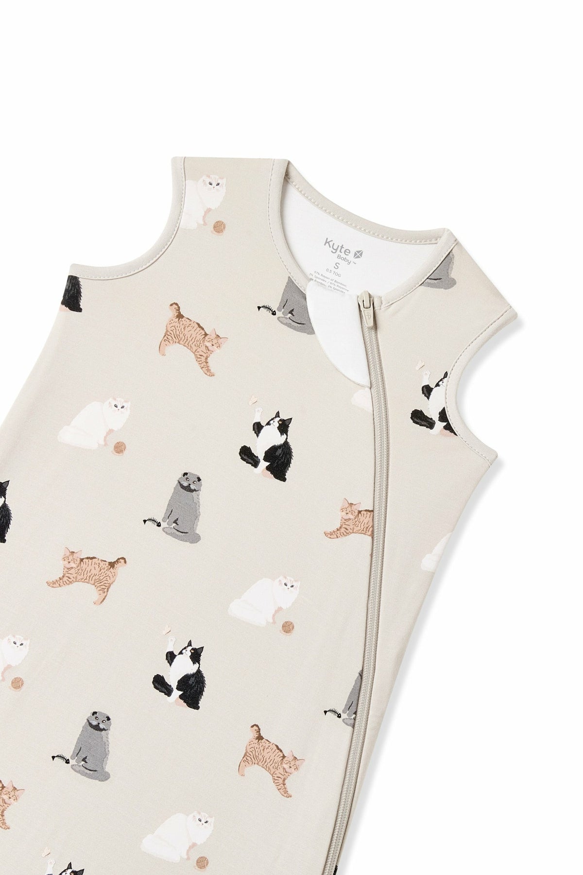 Kyte Baby Sleep Bag in Fluffy Cat 0.5