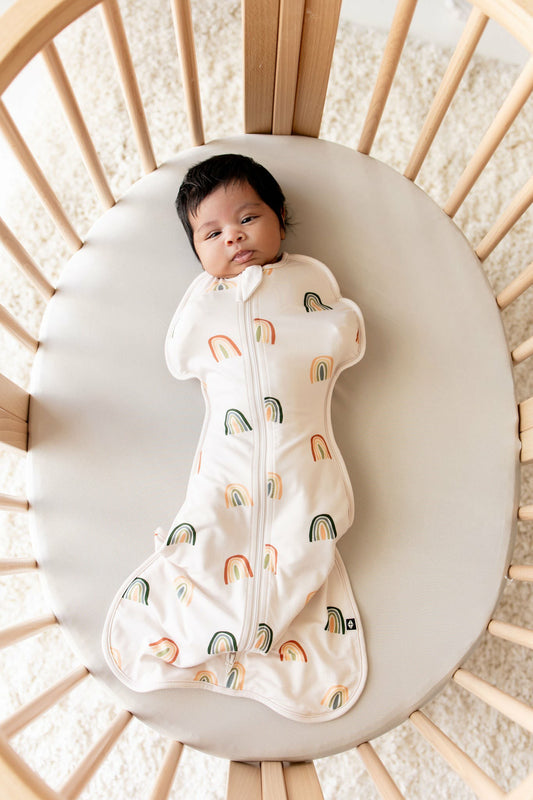 Kyte Baby Swaddle Bag in Retro Rainbow 0.5