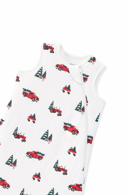 Kyte Baby Sleep Bag in Holiday Tree Farm 1.0