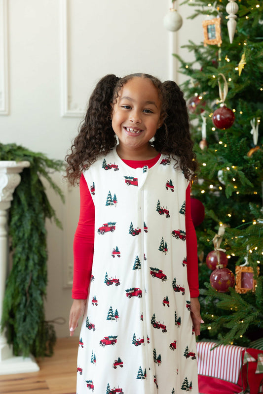 Kyte Baby Sleep Bag Walker in Holiday Tree Farm 1.0