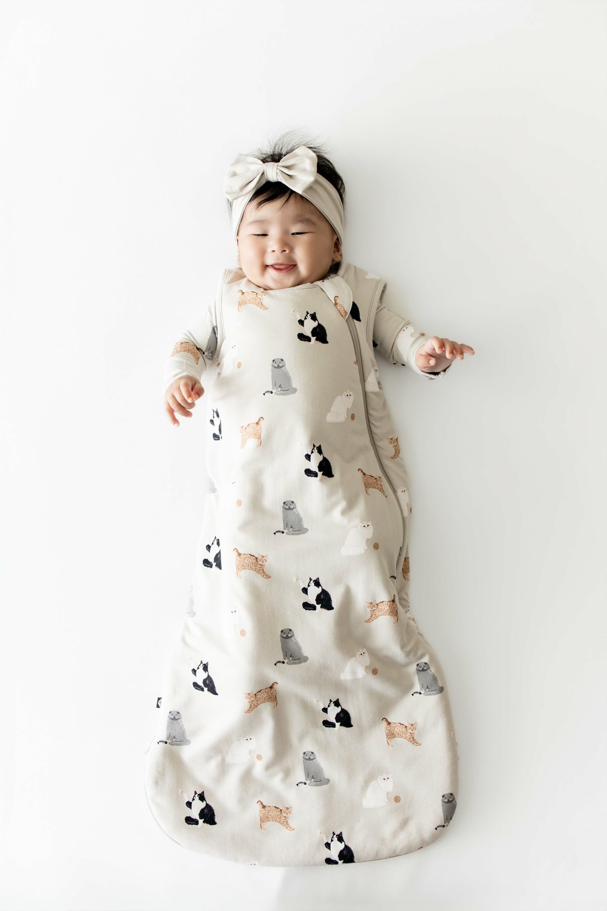 Kyte Baby Sleep Bag in Fluffy Cat 1.0