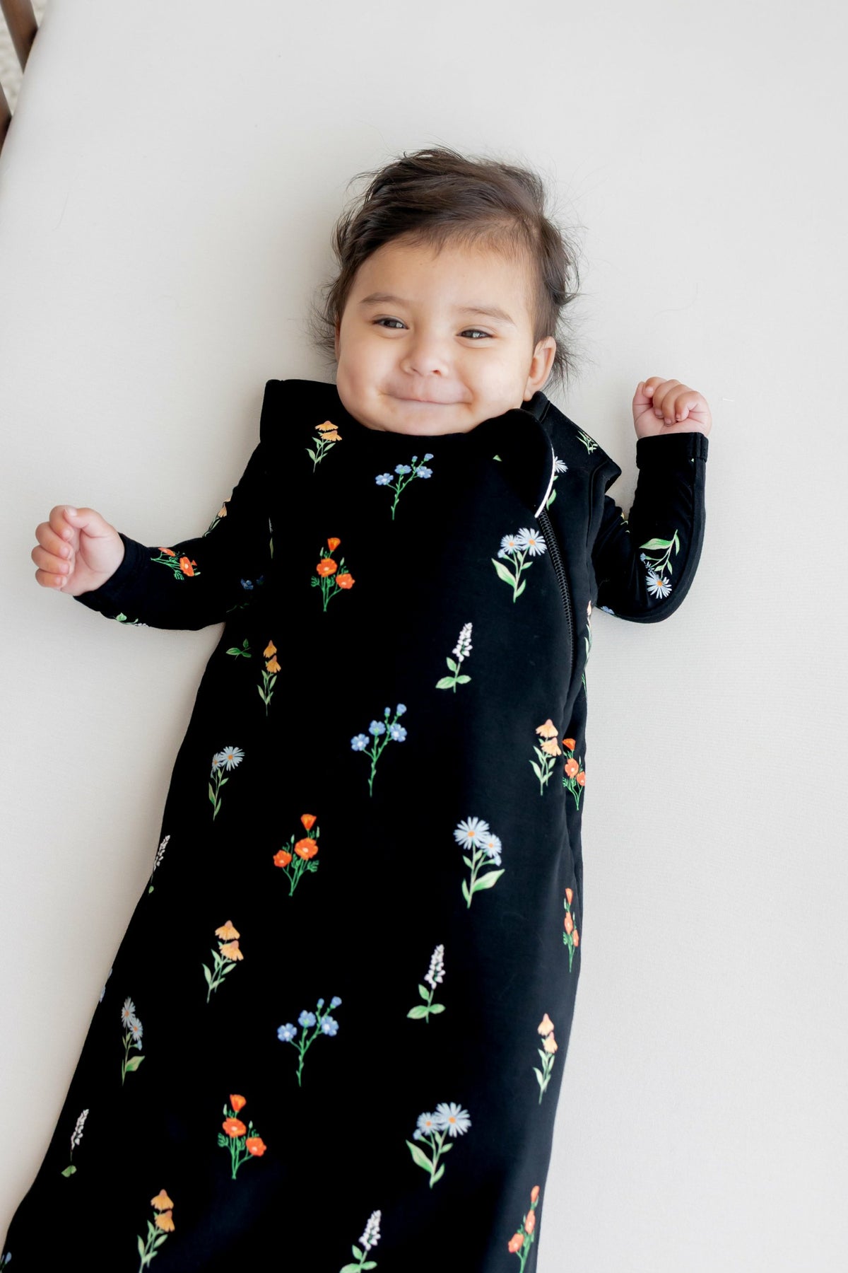 Kyte Baby Sleep Bag in Midnight Wildflower 1.0