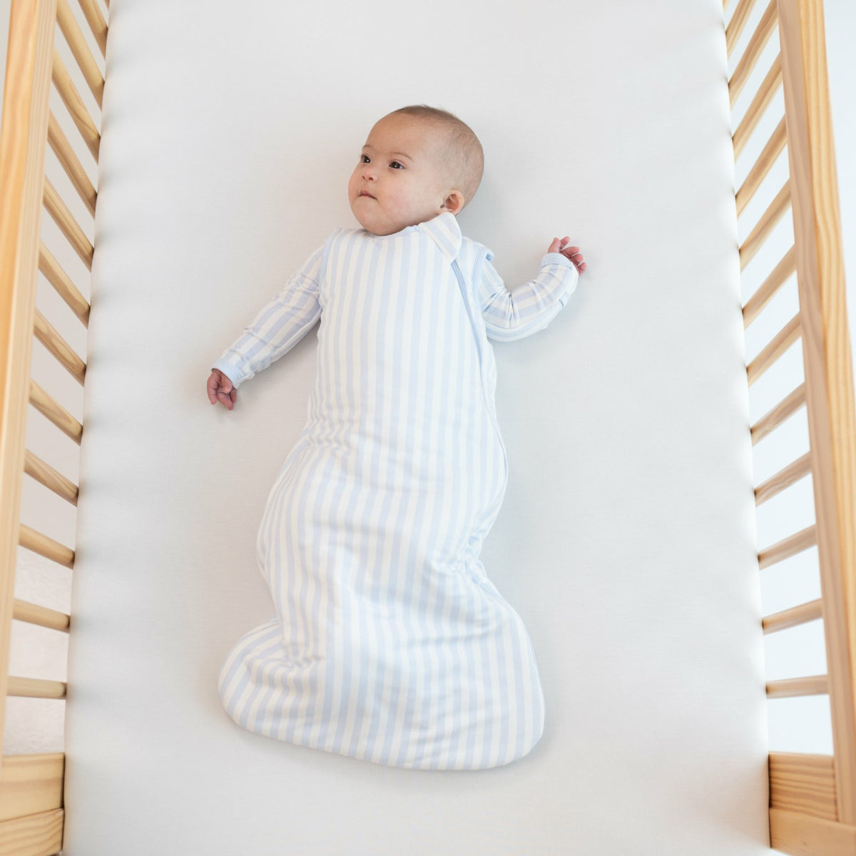Kyte Baby Sleep Bag in Small Mist Stripe 1.0