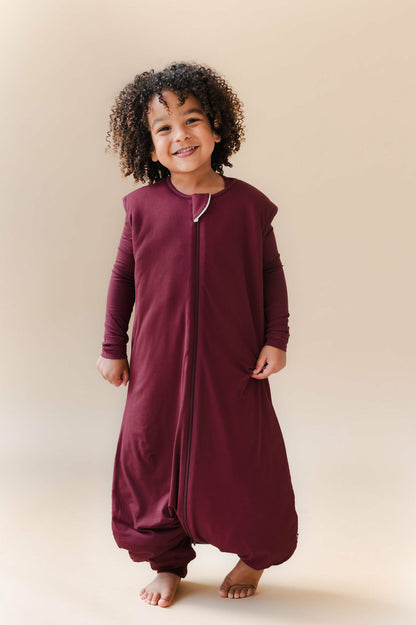 Kyte Baby Sleep Bag Walker in Burgundy 2.5
