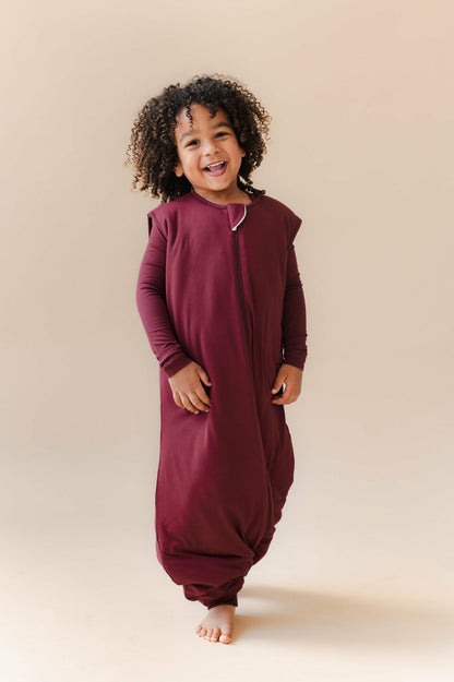 Kyte Baby Sleep Bag Walker in Burgundy 2.5