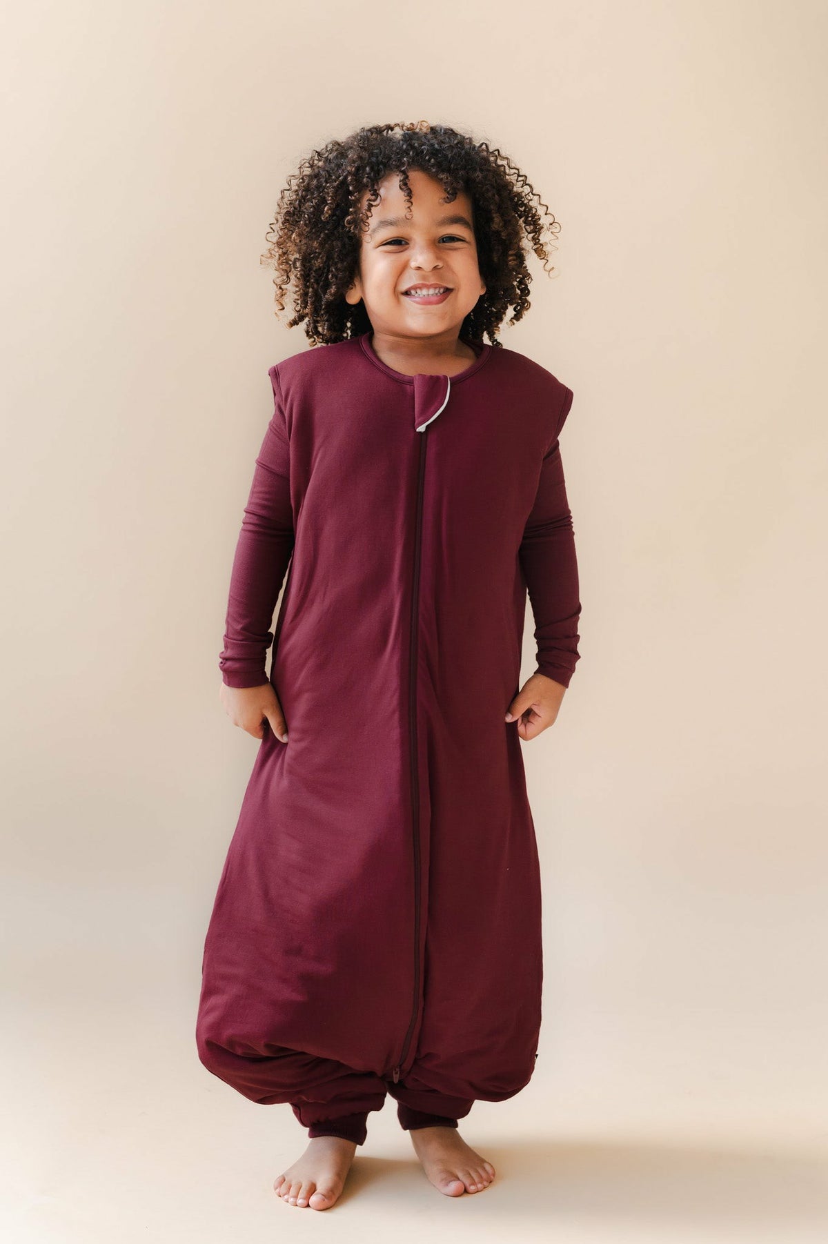 Kyte Baby Sleep Bag Walker in Burgundy 2.5