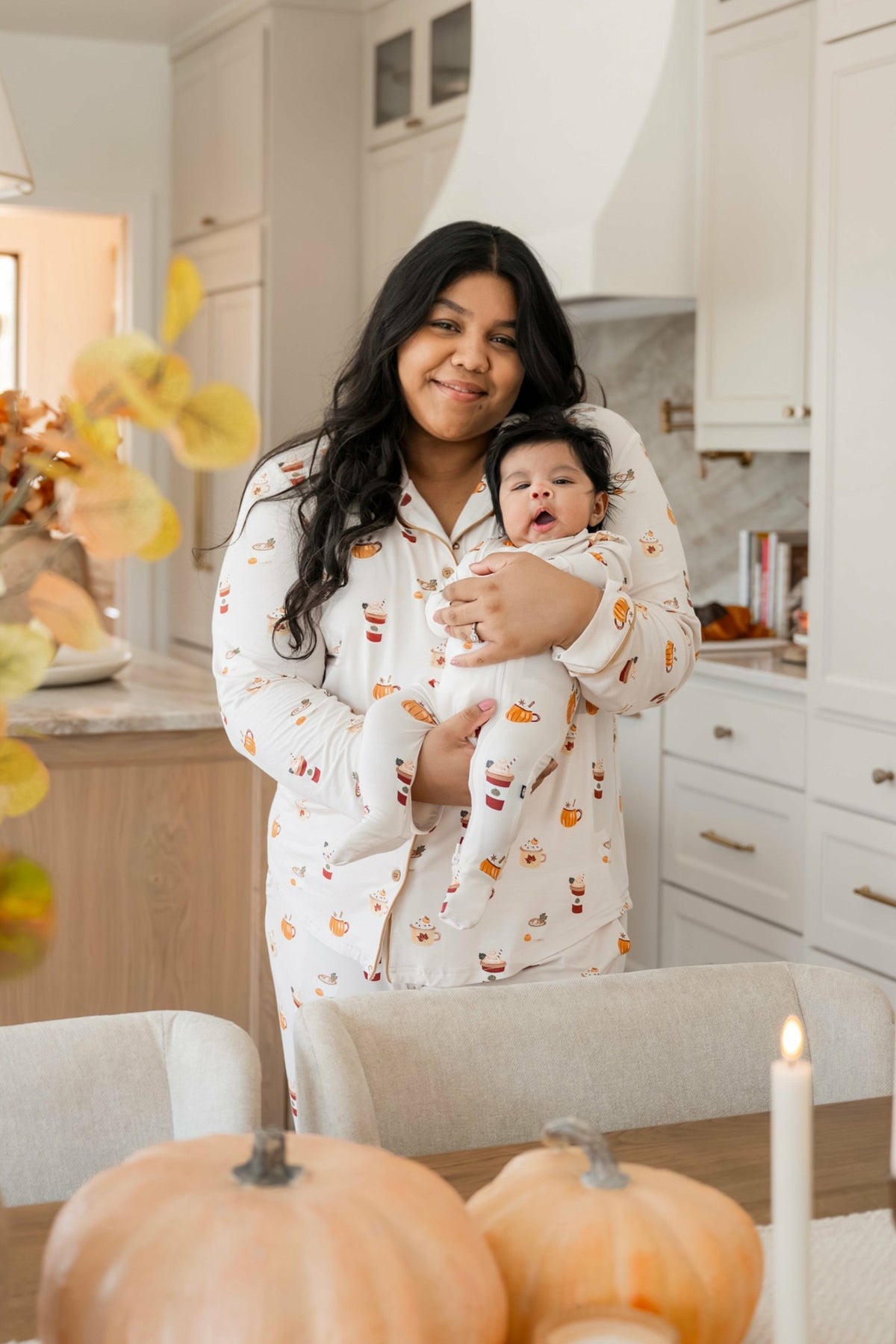 Kyte Baby Zippered Footie in Pumpkin Spice Latte