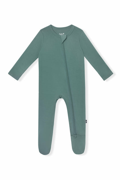 Kyte Baby Zippered Footie in Pine