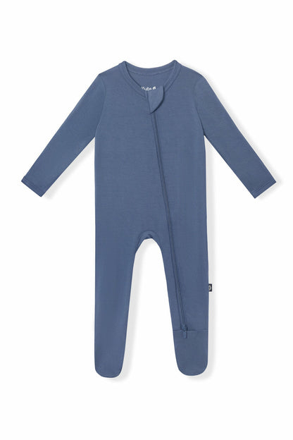 Kyte Baby Zippered Footie in Oxford