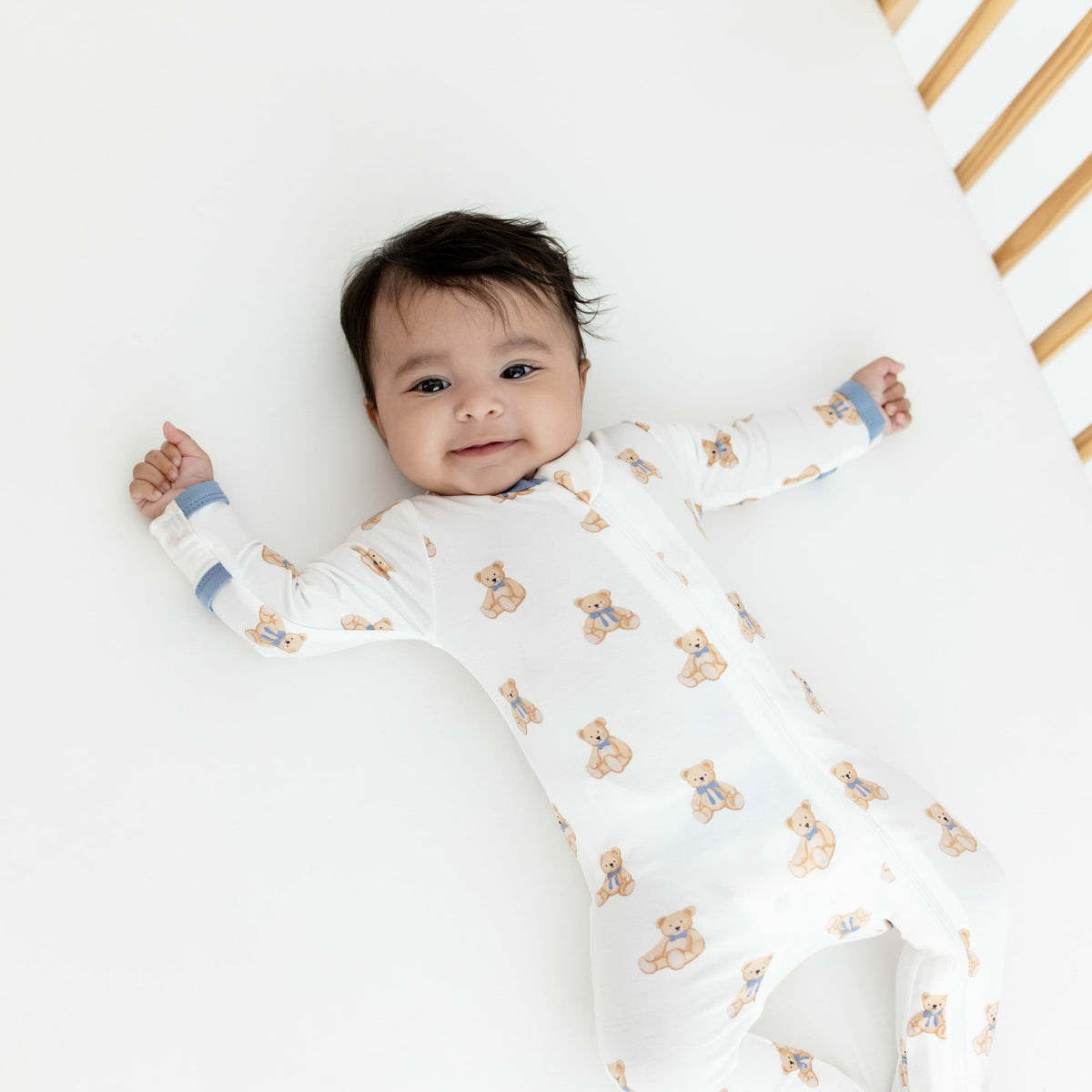 Kyte Baby Teddy Bear Zippered Footie Pajama