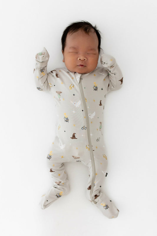 Kyte Baby Zippered Footie in Starry Icon
