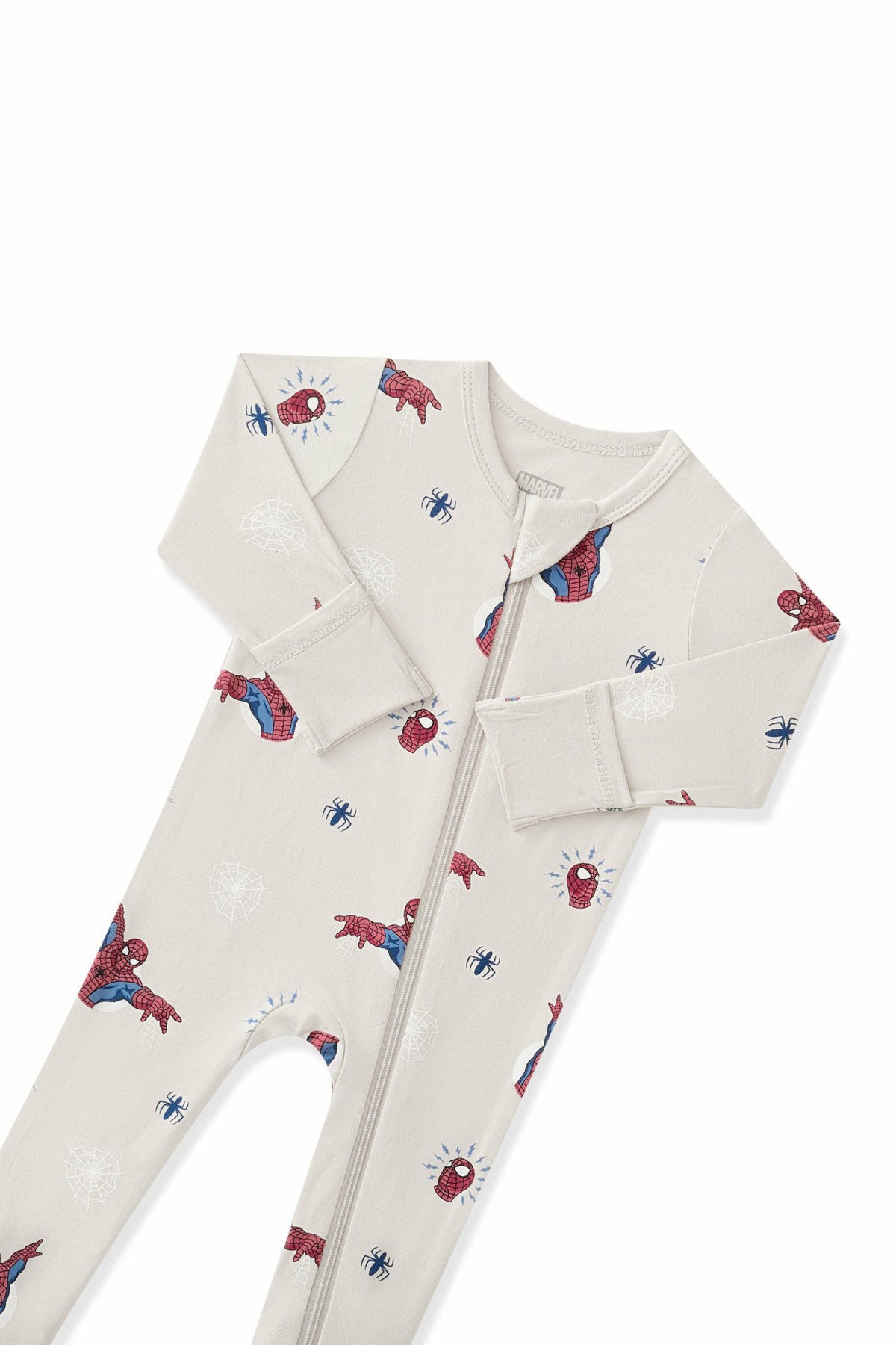 Kyte Baby Zippered Footie in Spider-Man