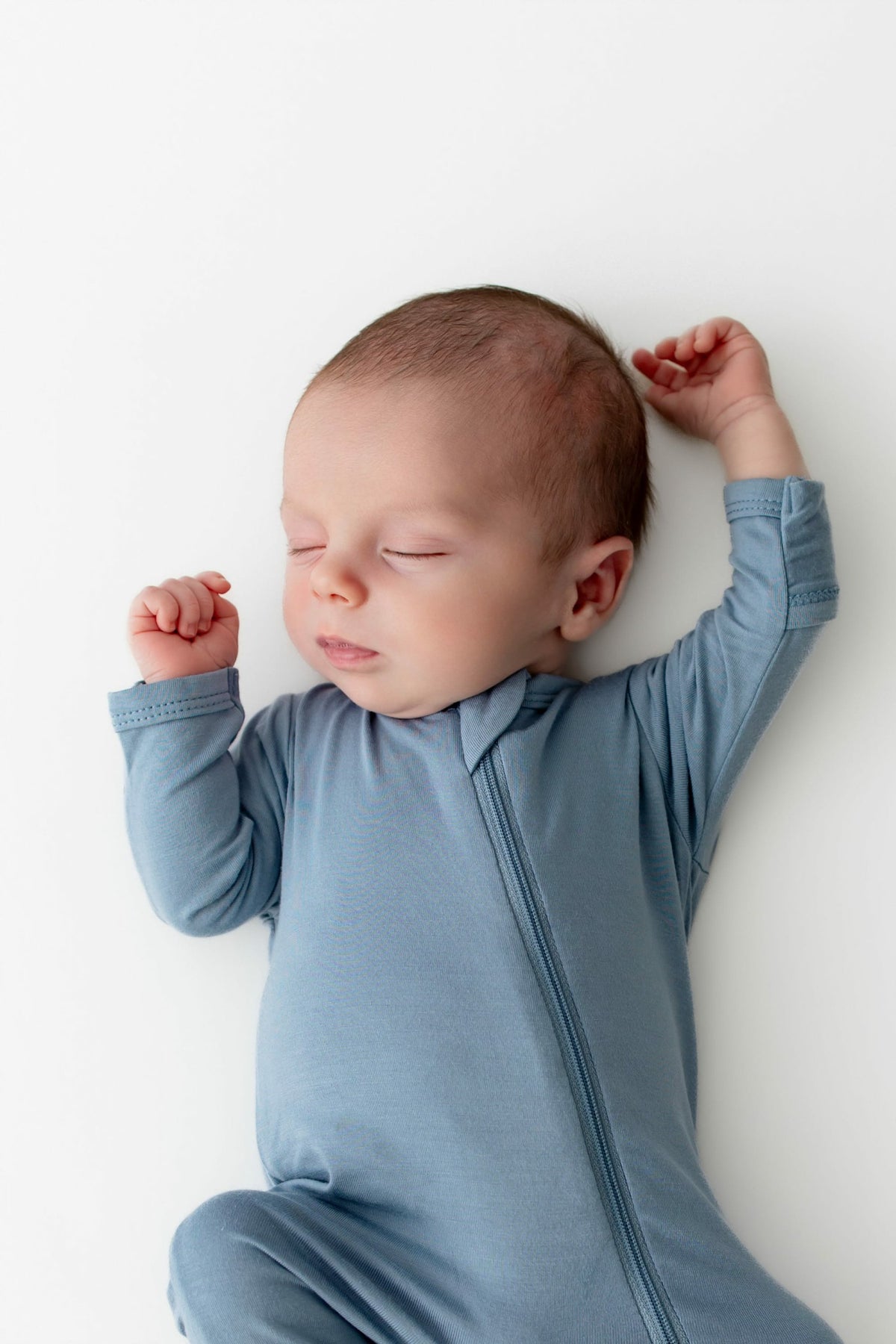 Kyte Baby Zippered Footie in Slate