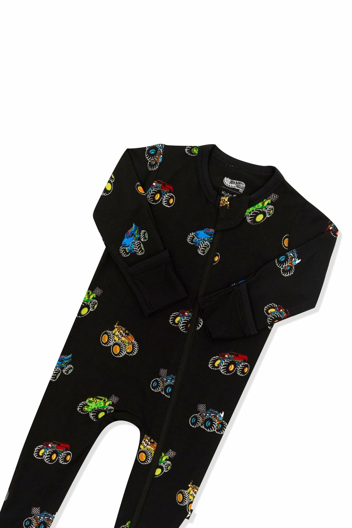 Kyte Baby Zippered Footie in Monster Truck
