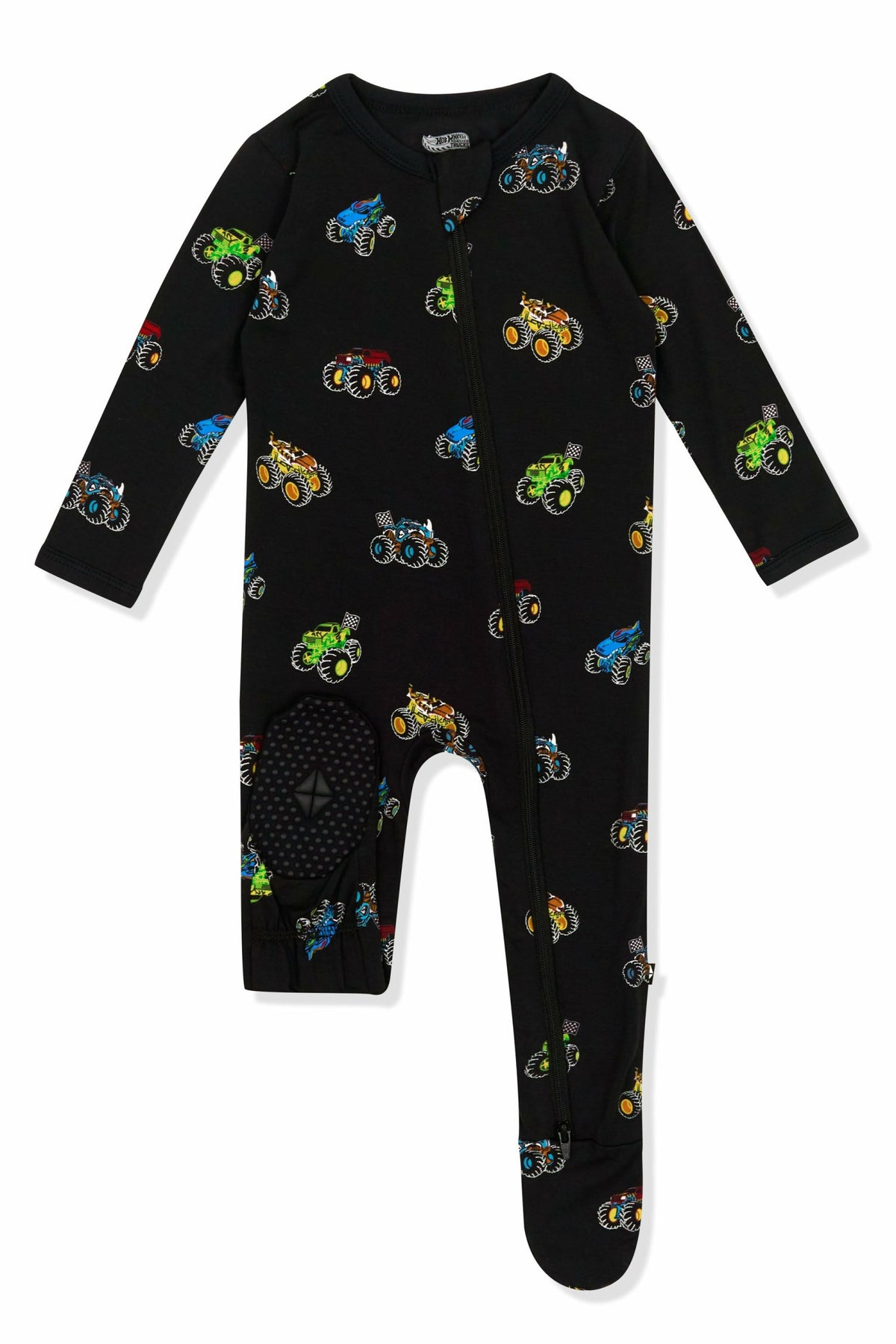 Kyte Baby Zippered Footie in Monster Truck